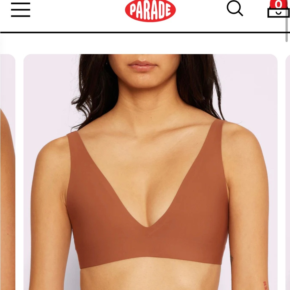 Parade plunge bralette!! Size medium